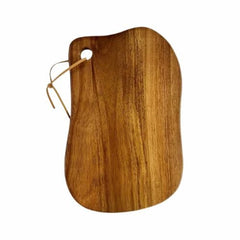 Acacia Cutting Board - Large Wood Board for Meat, Cheese, Vegetables - Hurbane Home