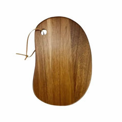 Acacia Cutting Board - Large Wood Board for Meat, Cheese, Vegetables - Hurbane Home