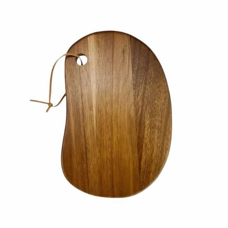 Acacia Cutting Board - Large Wood Board for Meat, Cheese, Vegetables - Hurbane Home