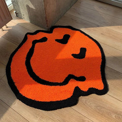 Acrylic Area Rug – Hand - Tufted Smiling Fluffy Decorative Accent - Hurbane Home