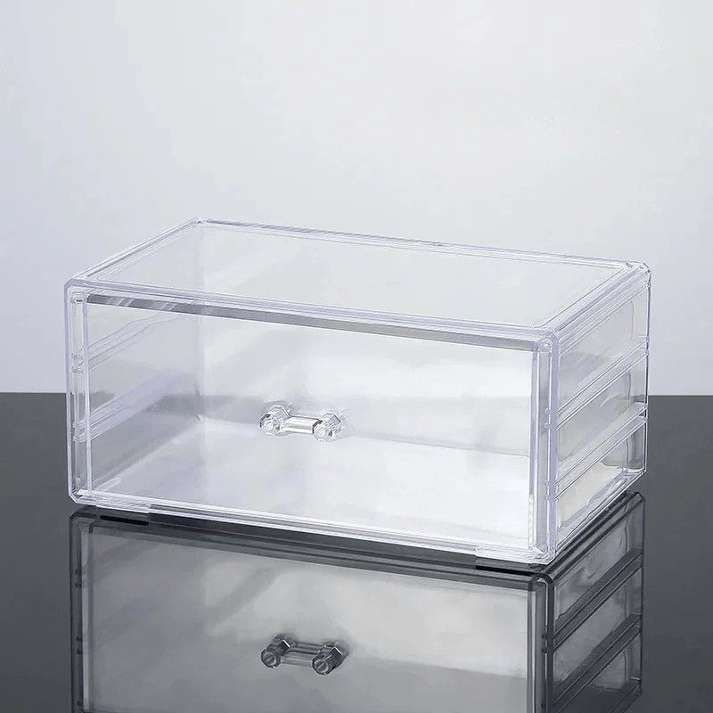 Acrylic Jewelry Organizer Box - Multi - Drawer Storage for Maximum Jewelry Protection - Jewelry Organizer Box - Hurbane Home