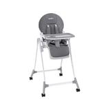 Adjustable Height Highchair with Wheels - Portable & Foldable for Baby Safety - Baby Feeding Chair - Hurbane Home