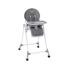 Adjustable Height Highchair with Wheels - Portable & Foldable for Baby Safety - Baby Feeding Chair - Hurbane Home