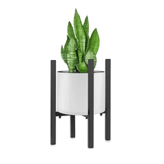 Adjustable Height Plant Stand - Indoor/Outdoor Metal Stand with Shelves for Multi - Size Pots - metal plant stand - Hurbane Home
