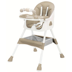 Adjustable High Chair - Reclining, Foldable Baby Feeding Seat with Tray - Baby Feeding Chair - Hurbane Home