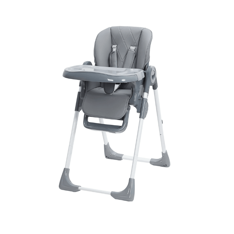Adjustable Highchair for Infants - Compact Fold, Montessori Style Feeding Chair - Baby Feeding Chair - Hurbane Home