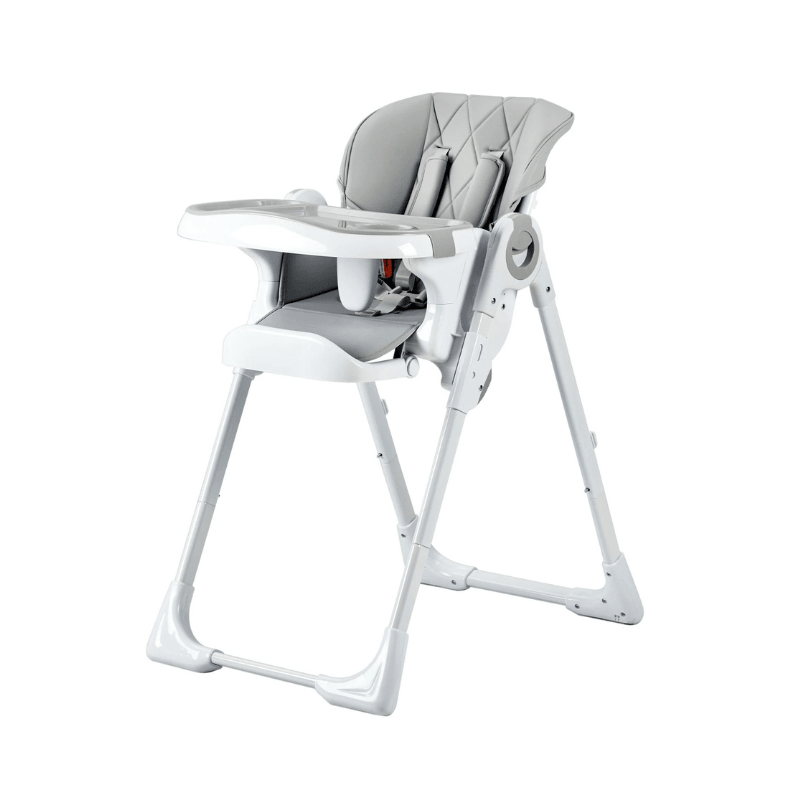 Adjustable Highchair for Infants - Compact Fold, Montessori Style Feeding Chair - Baby Feeding Chair - Hurbane Home