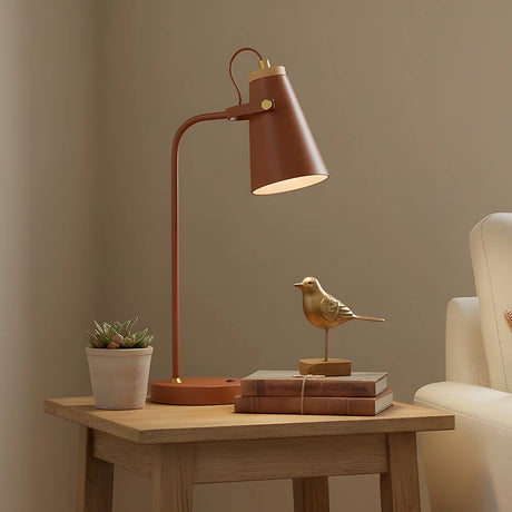 Adjustable industrial metal desk lamp colour option view 9