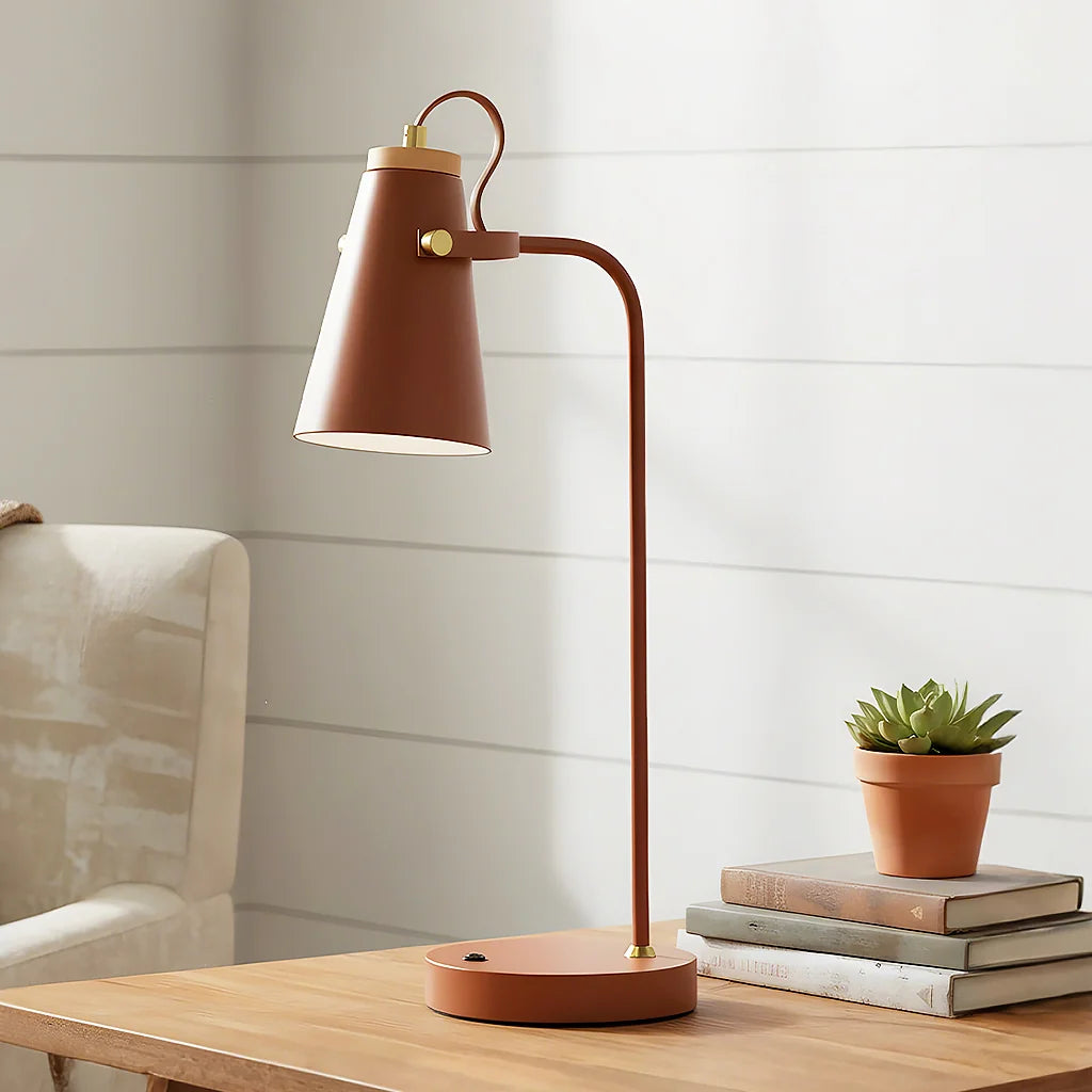 Adjustable industrial metal desk lamp additional product view 12
