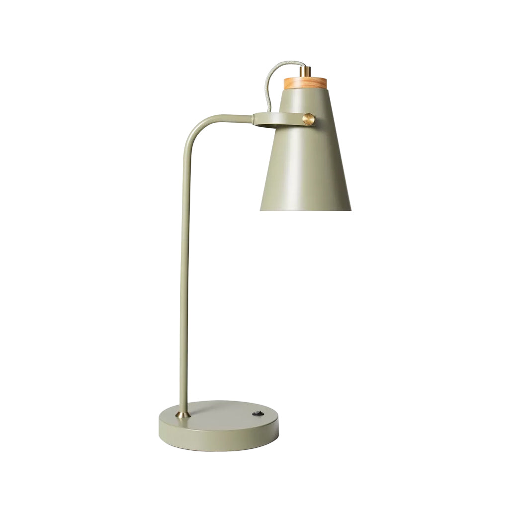 Adjustable industrial metal desk lamp colour option view 15