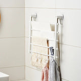 Adjustable Retractable Clothes Drying Rack - Space - Saving Foldable Hanger for Indoor Use - folding drying rack - Hurbane Home
