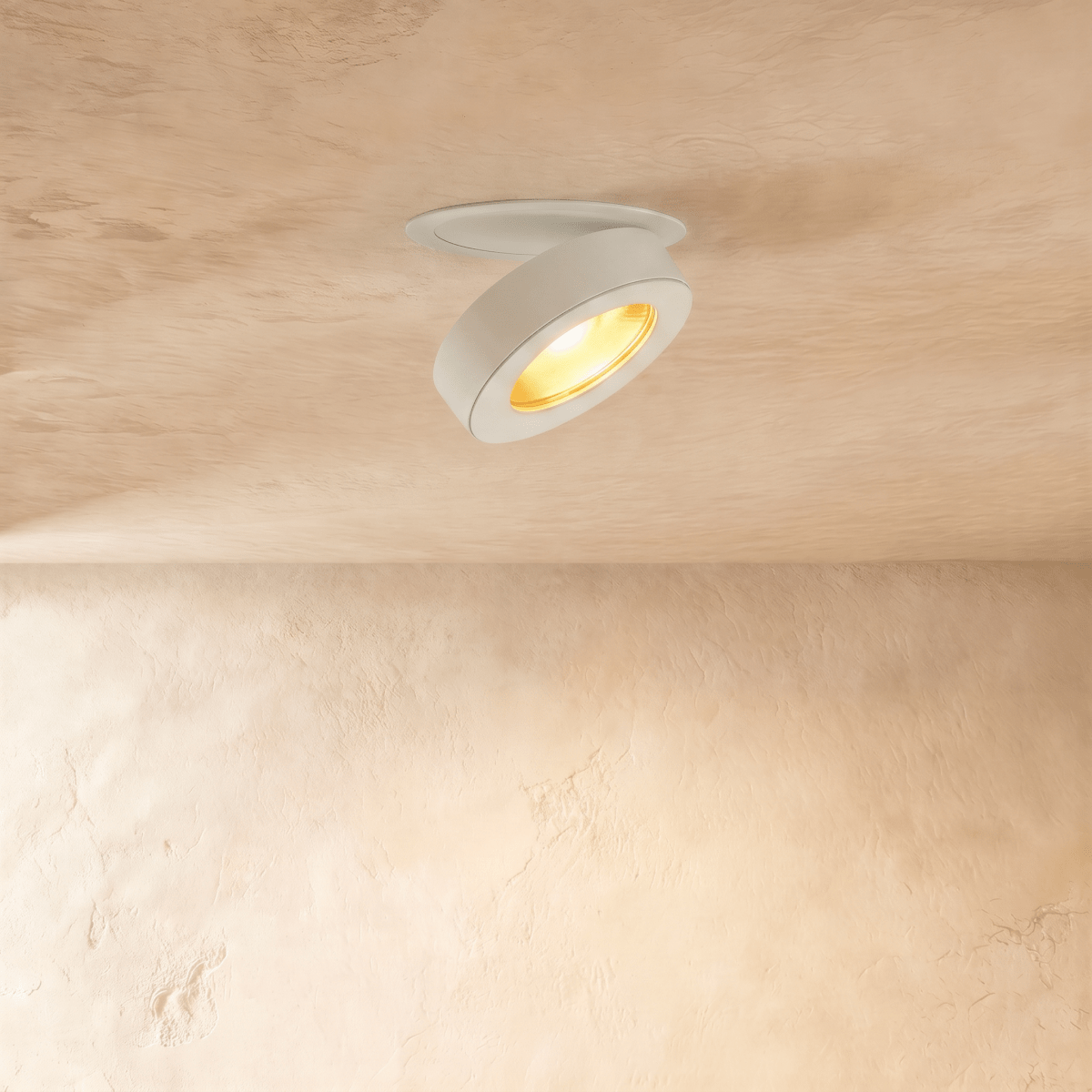 Adjustable rotatable semi recessed LED downlight further product image 4