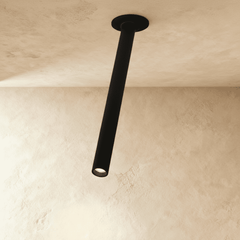 Adjustable tube ceiling spotlight in aluminium further product image 4