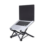 Portable Folding Laptop Stand – Adjustable Height Lightweight Travel Support.
