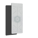 TPE Yoga Mat for Home Fitness - Non-Slip Exercise Mat with Guide Lines
