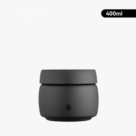 Airtight stainless steel coffee canister for pantry