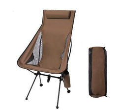 Aluminum Camping Chair - Lightweight, Foldable Outdoor Seat for Travel and Hiking - Folding Camping Chair - Hurbane Home