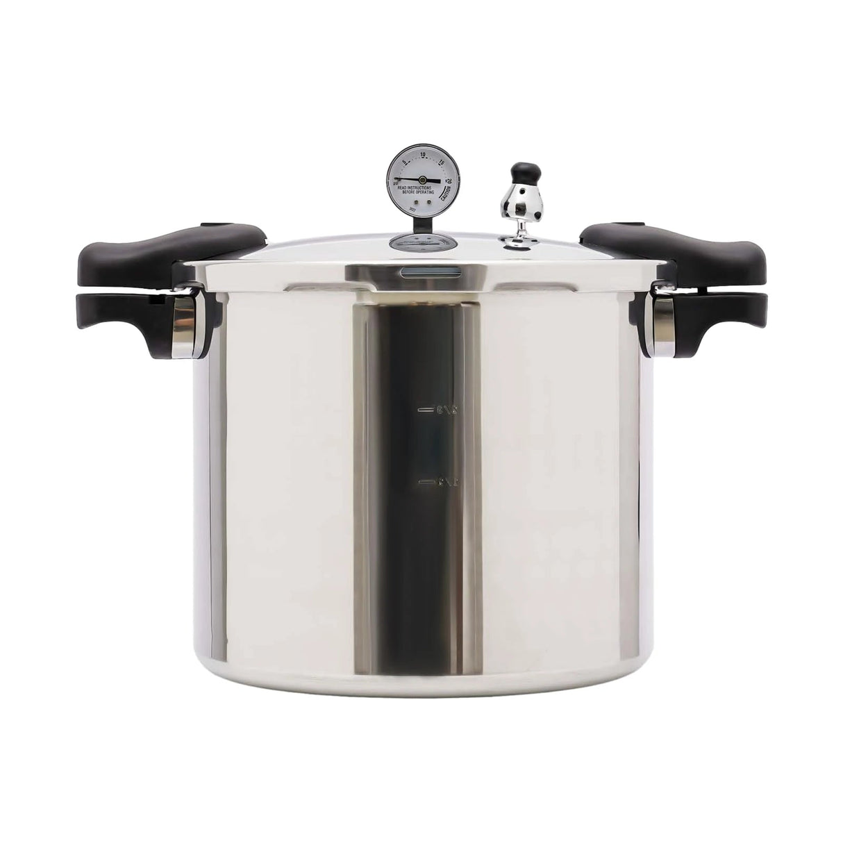 Aluminum Pressure Cooker – 23 - Quart Safety - Lock Pressure Canner Cooker - Hurbane Home