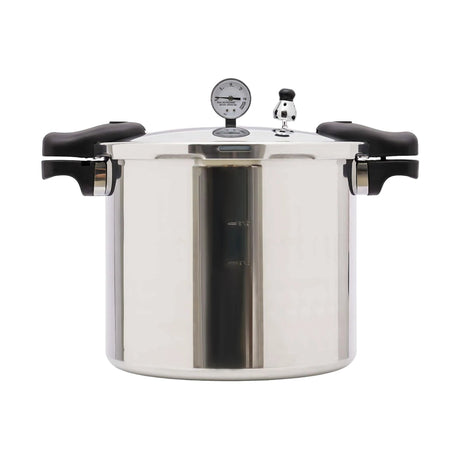 Aluminum Pressure Cooker – 23 - Quart Safety - Lock Pressure Canner Cooker - Hurbane Home