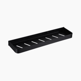 Aluminum Shower Shelf – Black Wall - Mounted Corner Bathroom Storage Rack - Hurbane Home