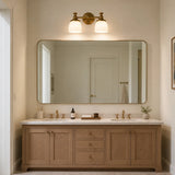 Antique brass milk glass wall sconce additional product view 12