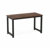 Antique Wood Executive Desk - Adjustable Standing Desk for Home Office Productivity - Adjustable Standing Desk - Hurbane Home
