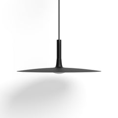 Pendant Light Flat Aluminum Shade LED Modern Minimalist Hanging Lamp
