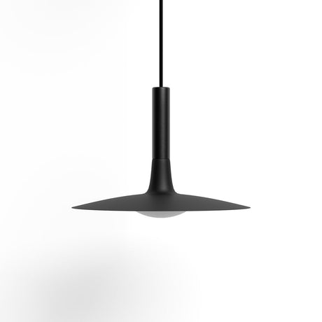Pendant Light Flat Aluminum Shade LED Modern Minimalist Hanging Lamp