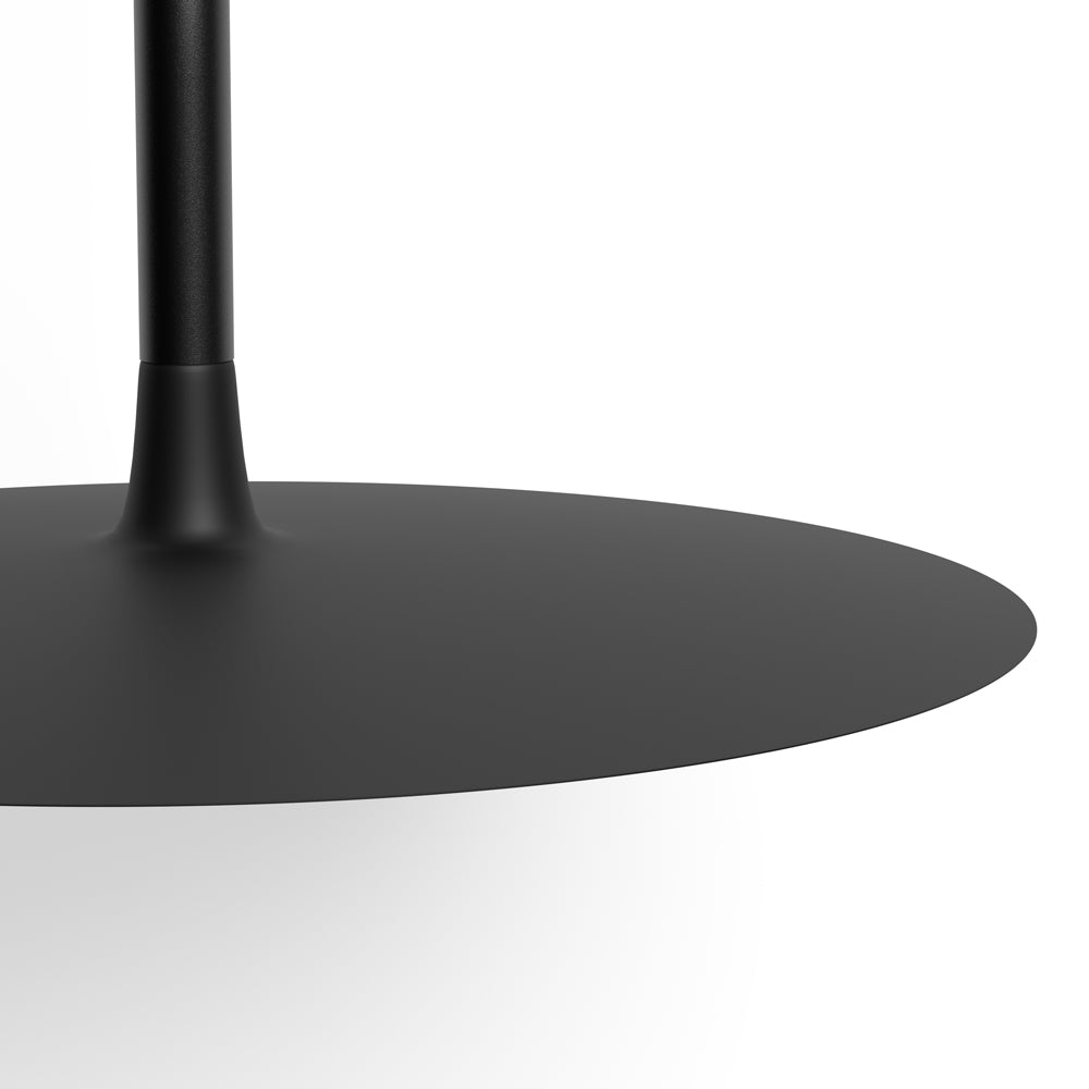 Pendant Light Flat Aluminum Shade LED Modern Minimalist Hanging Lamp