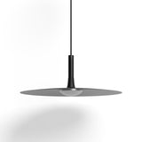 Pendant Light Flat Aluminum Shade LED Modern Minimalist Hanging Lamp