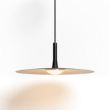 Pendant Light Flat Aluminum Shade LED Modern Minimalist Hanging Lamp