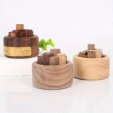 Aroma Wood Diffuser - Small Beech & Black Walnut Home Ornament - Hurbane Home