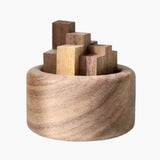 Aroma Wood Diffuser - Small Beech & Black Walnut Home Ornament - Hurbane Home