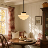 Art deco milk glass pendant light additional product view 12