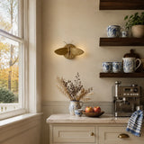 Art deco moth resin wall sconce supplementary product view 5
