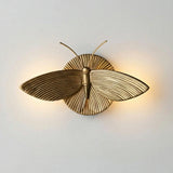 Art deco moth resin wall sconce further product image 10