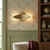Art deco moth resin wall sconce supplementary product view 11