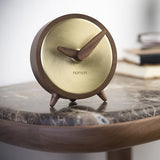 Atomo Table Clock - Modern Minimalist Timepiece for Contemporary Desktops