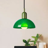 Aurelia Nordic Colorful Bowl Pendant Light Modern Glass