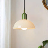 Aurelia Nordic Colorful Bowl Pendant Light Modern Glass