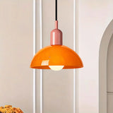 Aurelia Nordic Colorful Bowl Pendant Light Modern Glass