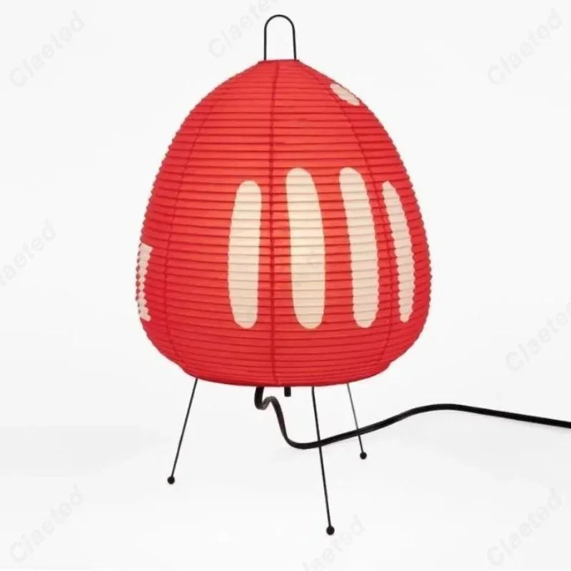 Elenorra Hikari Wabi Paper Table Lamp 10.2in Dia x 16.9in