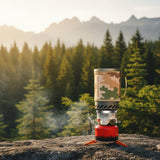 Backpacking Stove Kit - Portable Lightweight Camp Stove for Backpacking Adventures - Backpacking Camp Stove - Hurbane Home