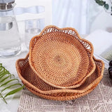 Bamboo Storage Baskets - Decorative and Durable for Home Organization - Wooven Storage Baskets - Hurbane Home