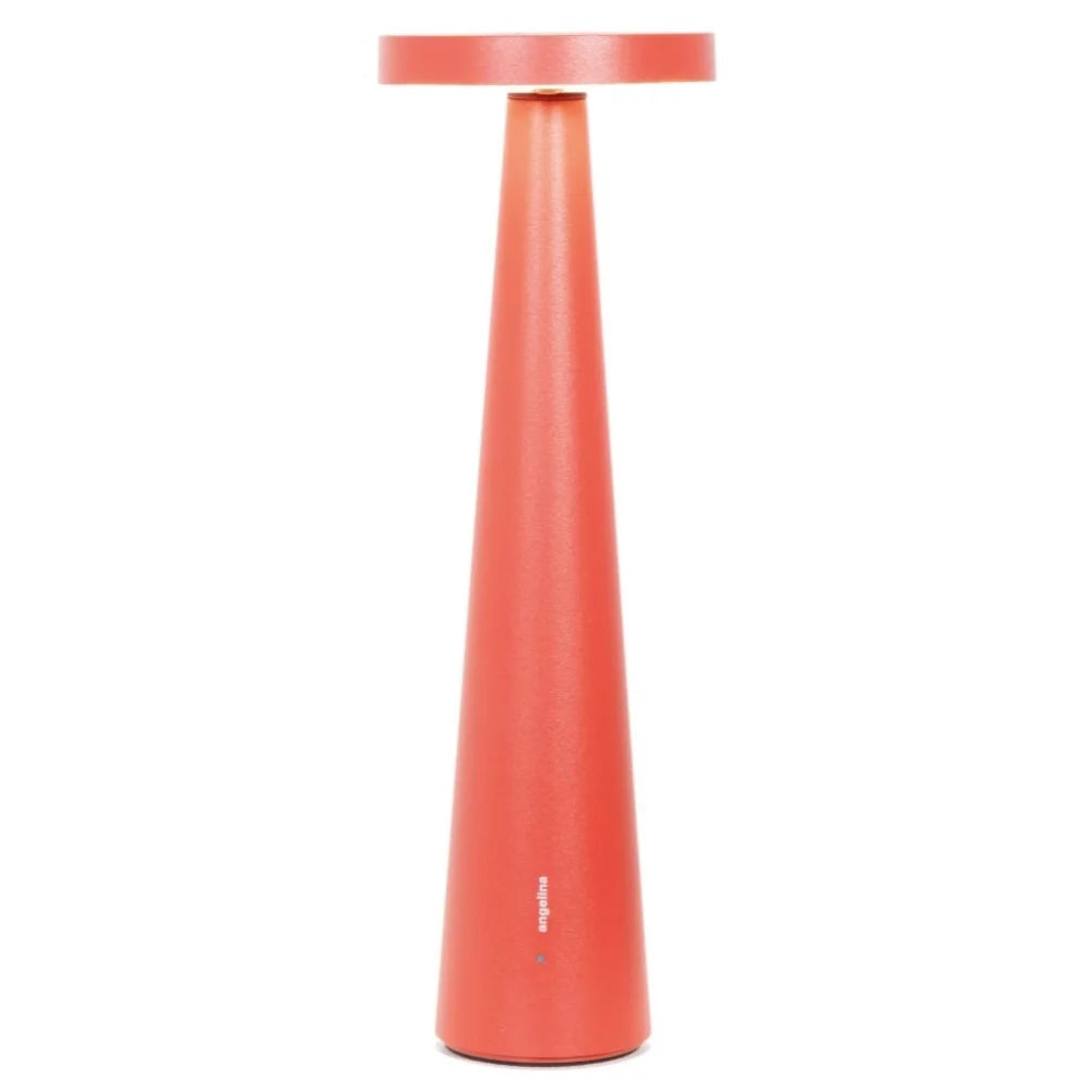 Angelina Pro aluminum LED lamp on bedside table