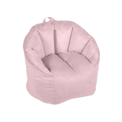 Bean Bag Chairs - Desert Rose Plush Milano Lounge Seat With Handle - Bean Bag Chair - Hurbane Home
