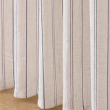 Beige Linen Curtain Panels – Gauze Semi - Sheer Window Drapes for Home - Hurbane Home