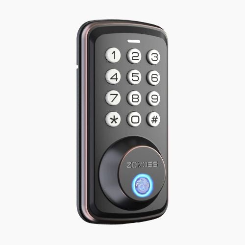 Biometric Fingerprint Door Lock with Keypad - Auto Lock Security System - Hurbane Home