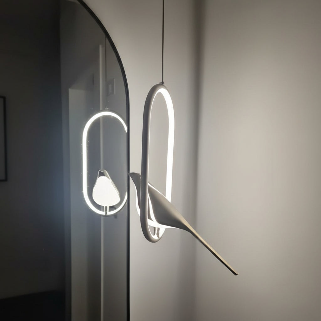 Black Bird Pendant Lights