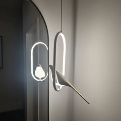 Black Bird Pendant Lights